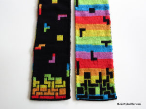 Tetris Prism Scarf