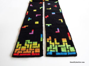 Tetris Prism Scarf