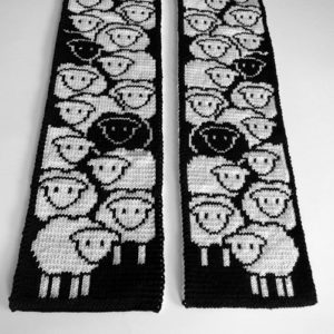 Counting Sheep Scarf