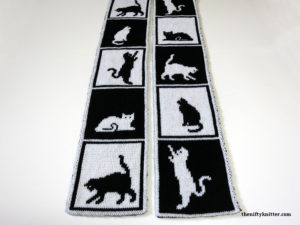 Cats in Boxes Scarf