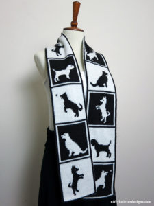 Dogs in Boxes Scarf