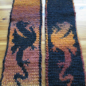 Fire Dragon Scarf