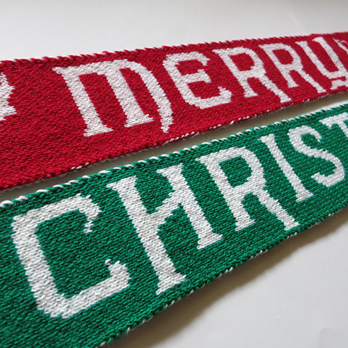 Merry Christmas Banners Pattern