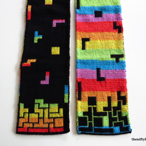 Tetris Prism Scarf