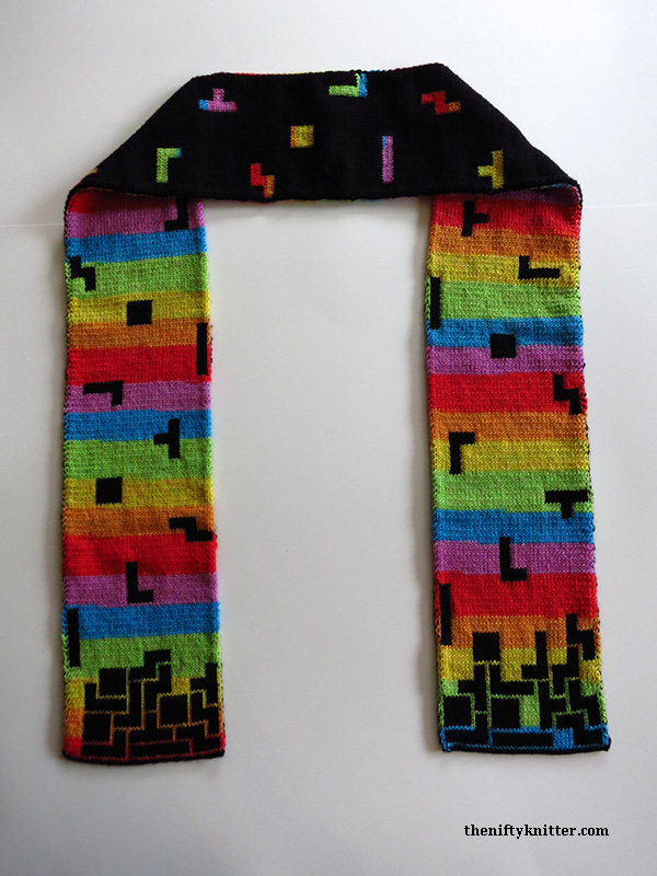 Tetris Prism Scarf