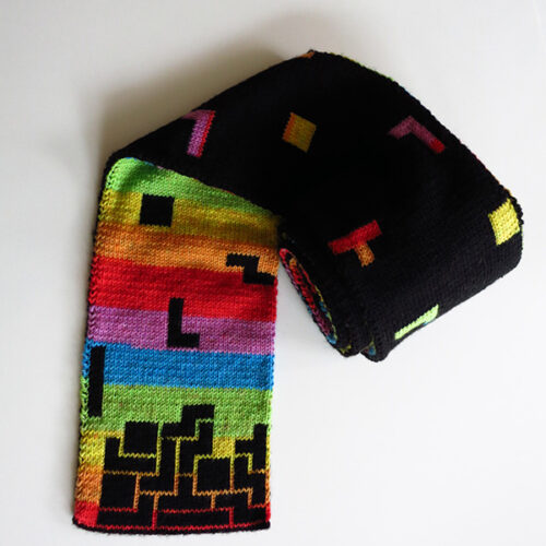 Tetris Prism Scarf