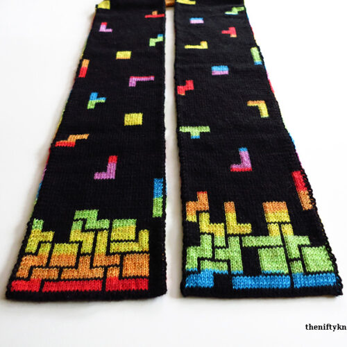 Tetris Prism Scarf