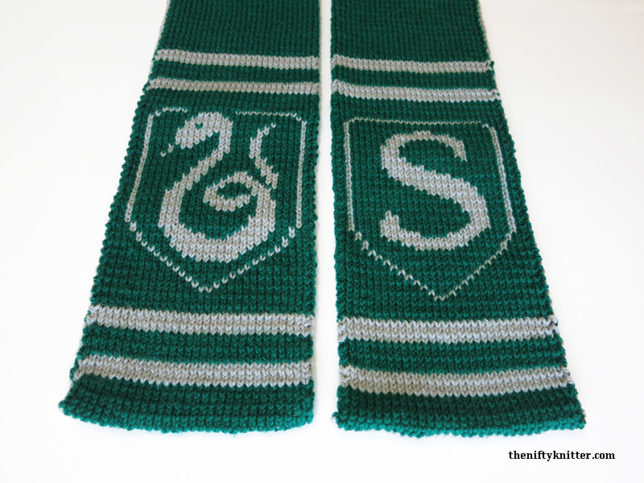 Hogwarts Spirit Scarf Patterns – Nifty Knitter Designs