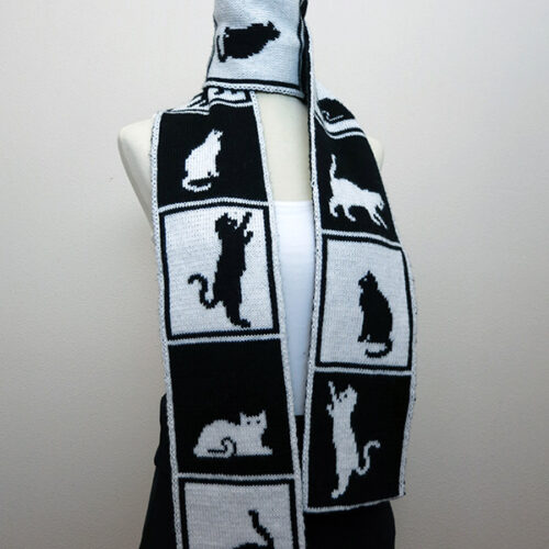 Cats in Boxes Scarf