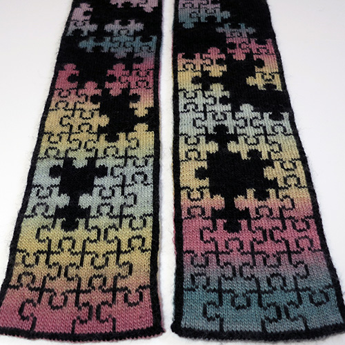 Puzzlin’ Scarf Pattern – 20% Off!