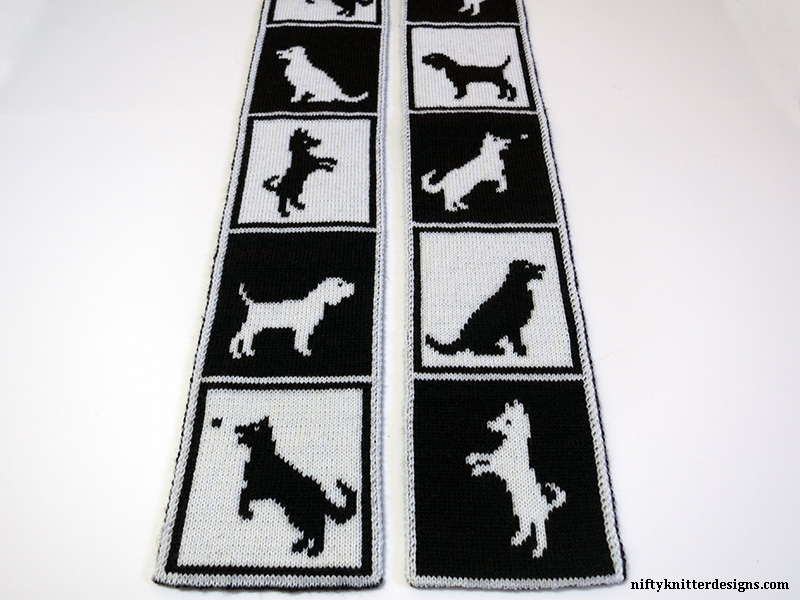 Dogs in Boxes Scarf