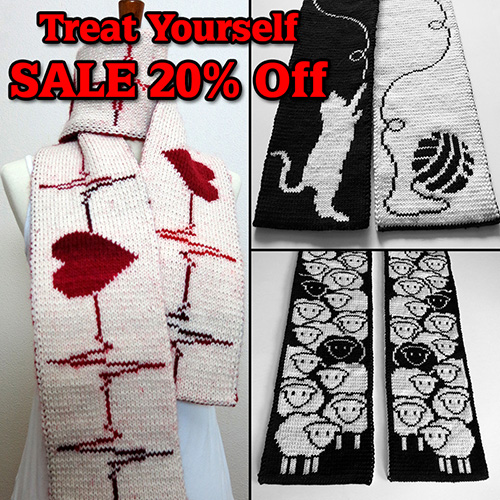 Treat Yourself Sale – 20% OFF on Ravelry!