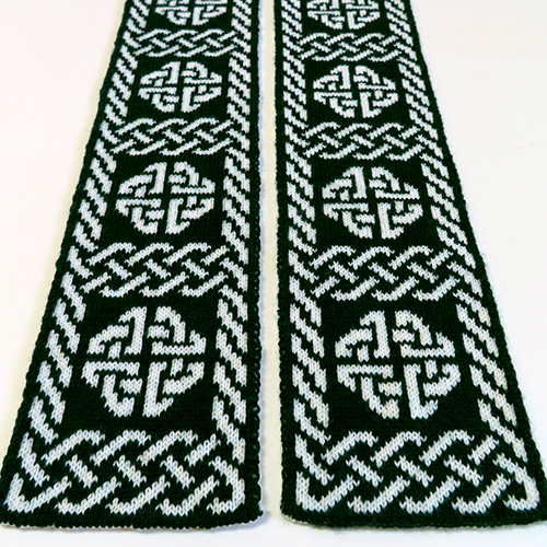 Celtic Ward Scarf Pattern