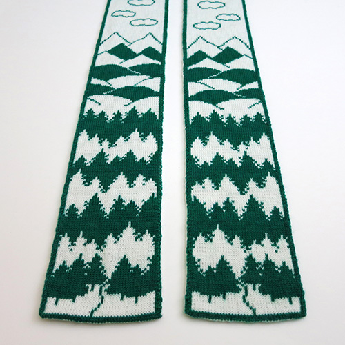 Into the Woods Scarf – 20% Off on Ravelry!