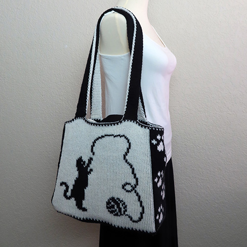 Cattitude Bag – 20% Off on Ravelry!