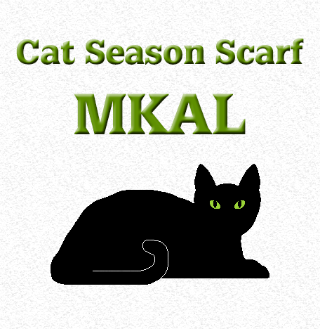 Mystery Knit a Long: Cat Season Scarf! (20% off)