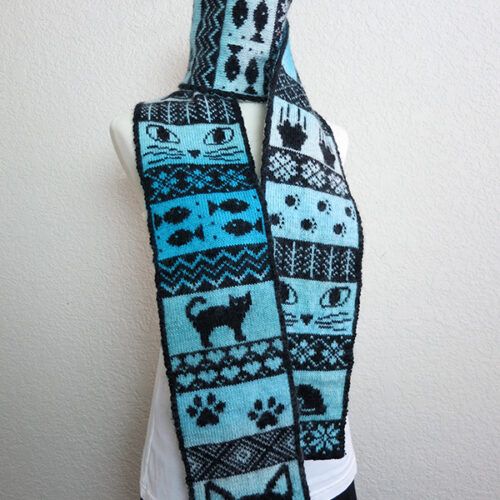 Cat Season Scarf