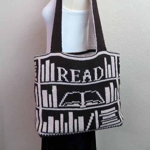 New Book Lover Bag Pattern and 20% Off Book Patterns!