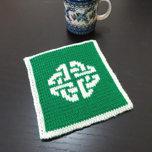 Free Celtic Knot Potholder Pattern