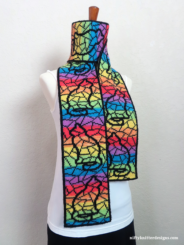 Glass Cat Scarf