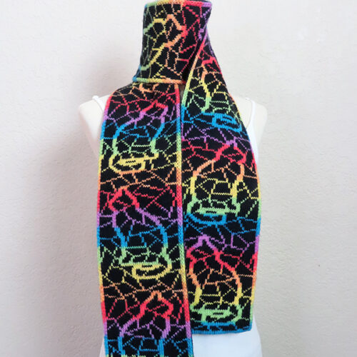 Glass Cat Scarf