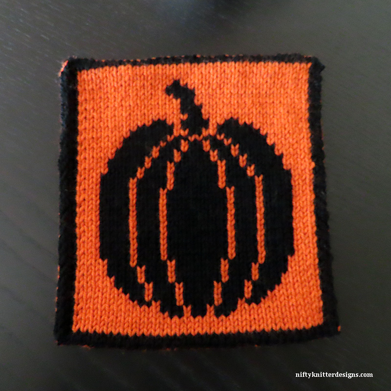 Pumpkin Potholder