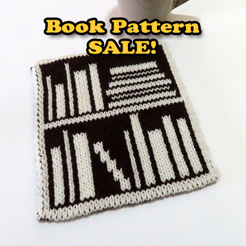 Free Book Potholder Pattern and 20% off Book Patterns!