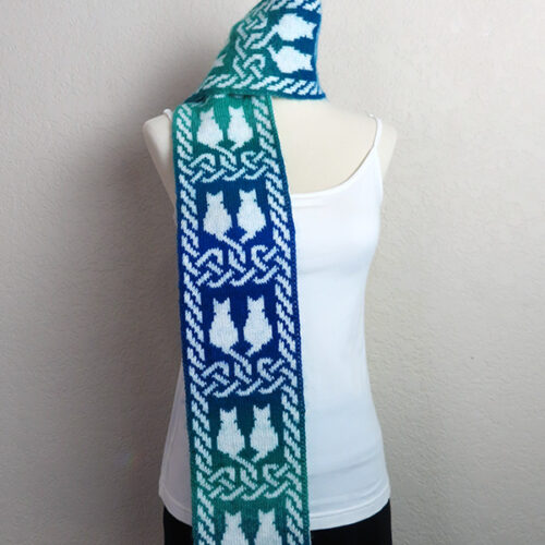 Celtic Cat Scarf