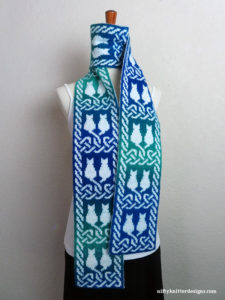 Celtic Cat Scarf