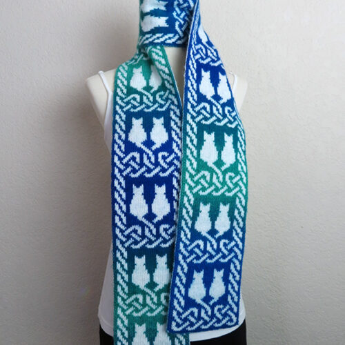 Celtic Cat Scarf