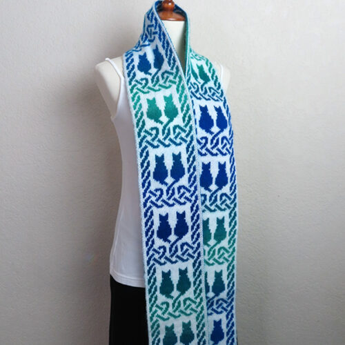 Celtic Cat Scarf