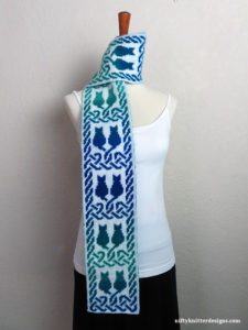 Celtic Cat Scarf