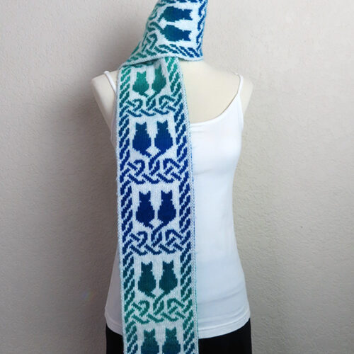 Celtic Cat Scarf