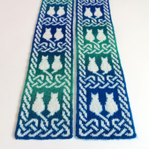 Celtic Cat Scarf