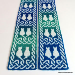 Celtic Cat Scarf