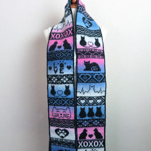 Cat Love Scarf