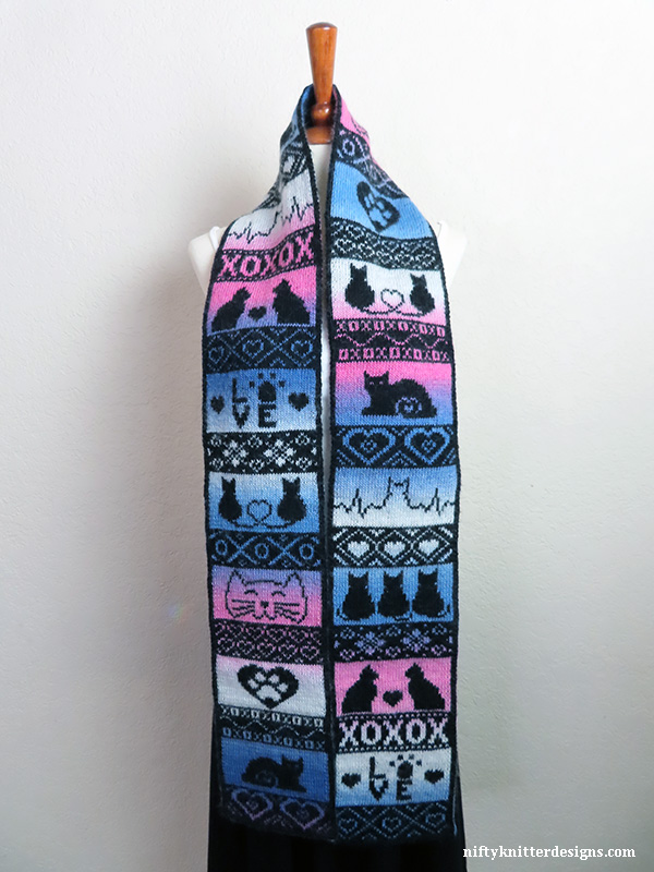 Cat Love Scarf