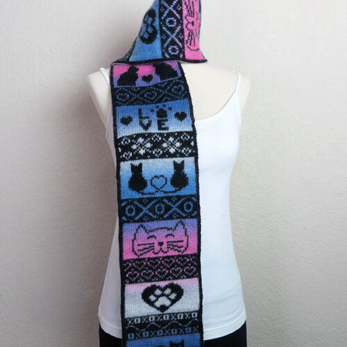 Cat Love Scarf