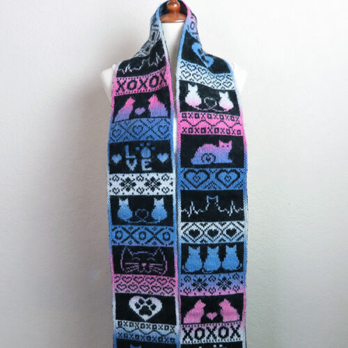 Cat Love Scarf