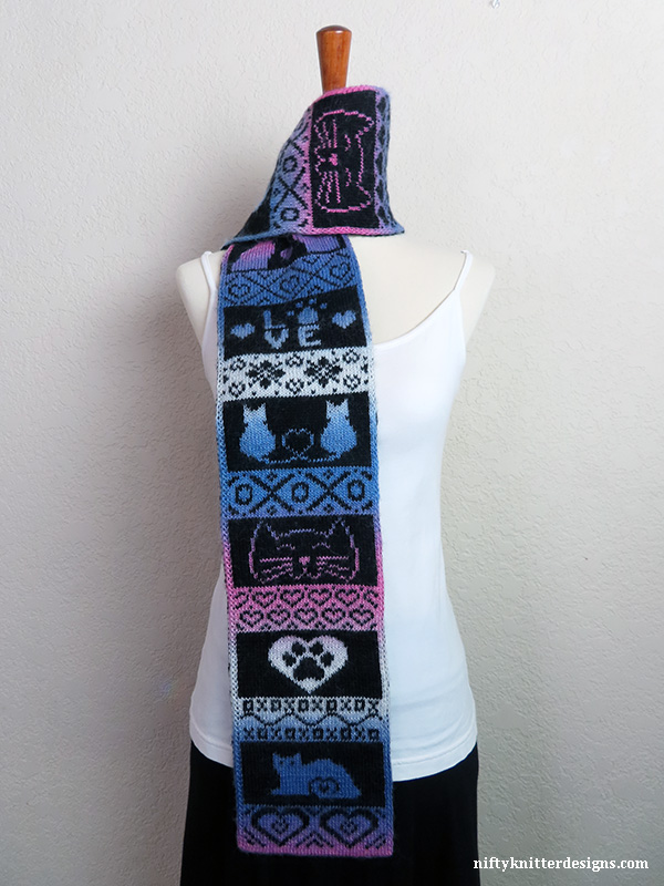 Cat Love Scarf