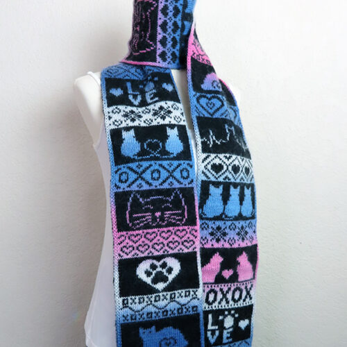 Cat Love Scarf