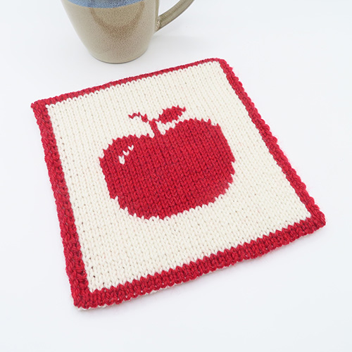 New Free Apple Potholder Pattern!