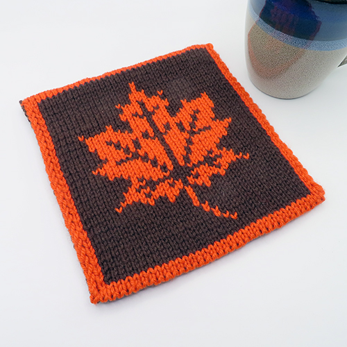 New Free Autumn Leaf Potholder Pattern!