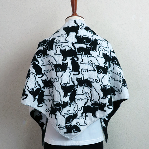 Herding Cats Shawl