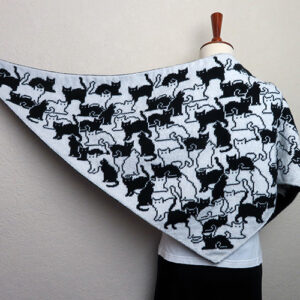 Herding Cats Shawl