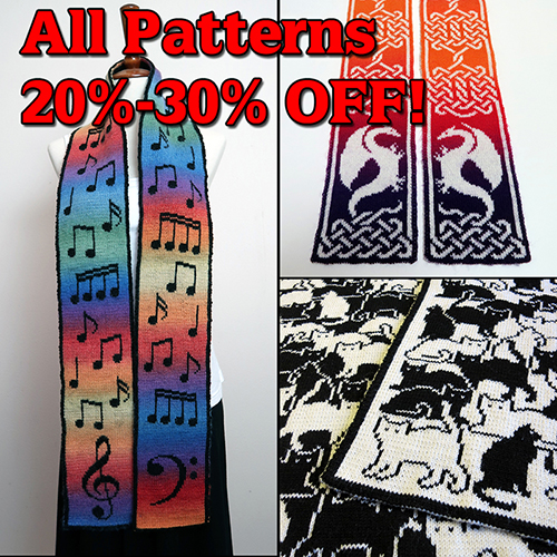 Treat Yourself Sale – 20%-30% OFF All Patterns!