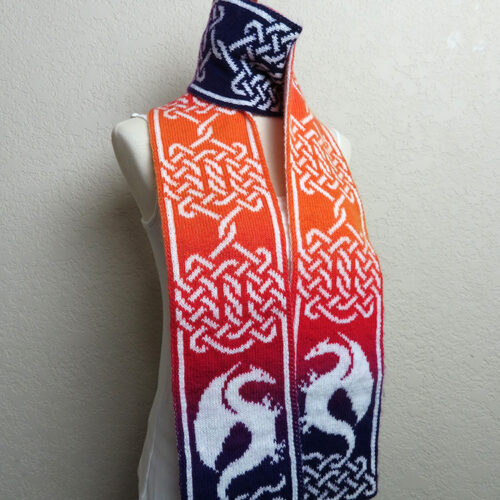 Celtic Dragon Scarf