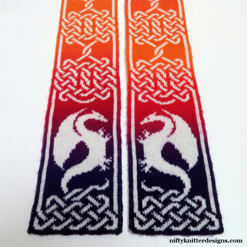 Celtic Dragon Scarf