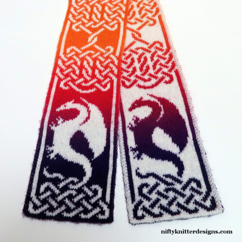 Celtic Dragon Scarf