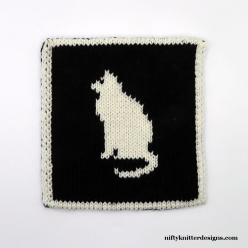 Serene Cat Potholder